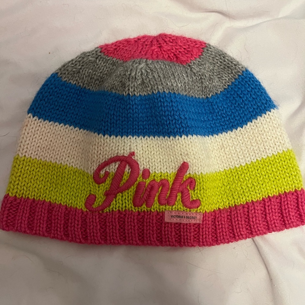 Victoria's Secret Multicolor Knit Beanie